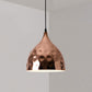 Suspension design vintage en fer forgé rose gold