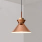 Suspension design vintage en fer forgé rose gold