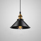 Suspension industrielle style vintage edison noire