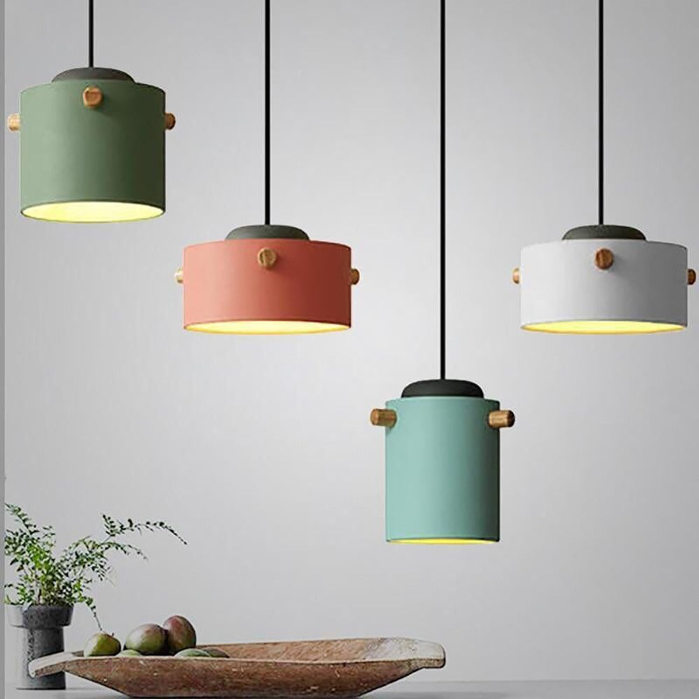 Suspension LED minimaliste de style scandinave