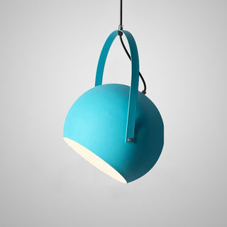 Suspension LED nordique en forme de boule colorée