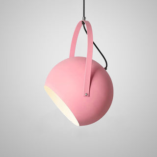 Suspension LED nordique en forme de boule colorée