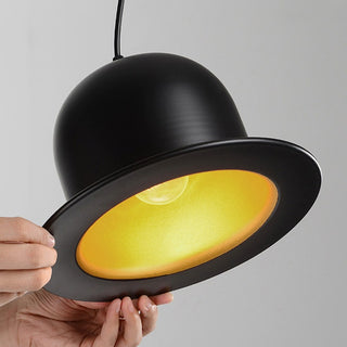 Suspension moderne originale en forme de chapeau
