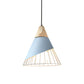 Suspension scandinave bois et métal style industriel