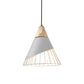 Suspension scandinave bois et métal style industriel