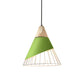 Suspension scandinave bois et métal style industriel