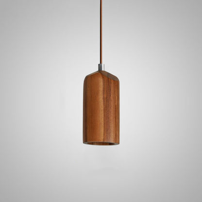 Suspension scandinave en bois massif brut minimaliste