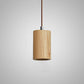 Suspension scandinave en bois massif brut minimaliste