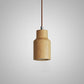 Suspension scandinave en bois massif brut minimaliste