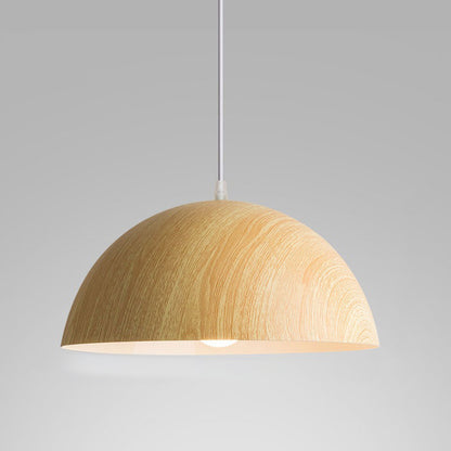 Suspension scandinave imitation bois de style japonais