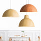 Suspension scandinave imitation bois de style japonais